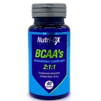 AMINOACIDOS RAMIFICADOS 40cap. NUTRI-DX (YNSADIET)