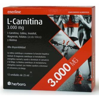 L-CARNITINA 3000mg. 12amp. (HERBORA)