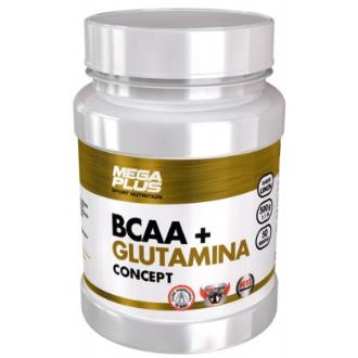 BCAA+GLUTAMINA CONCEPT  500gr. (MEGA PLUS)