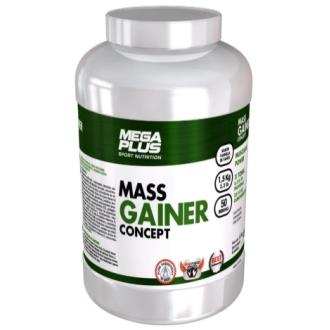 MASS GAINER CONCEPT chocolate 1,5kg. (MEGA PLUS)