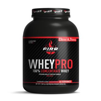 WHEYPRO CONCENTRATE fresa 2kg. (FIRE NUTRITION)