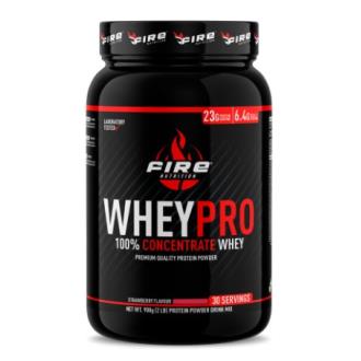 WHEYPRO CONCENTRATE fresa 908gr. (FIRE NUTRITION)