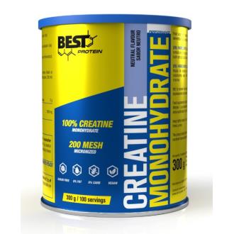 CREATINA MONOHYDRATE neutro 300gr. (BEST PROTEIN)