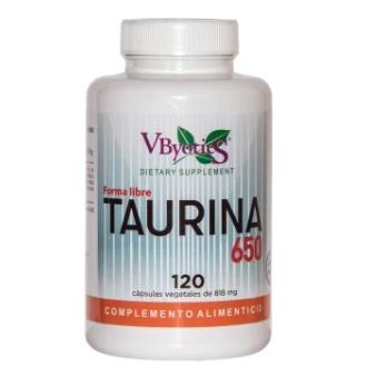 TAURINA 650 120vcaps. (VBYOTICS)