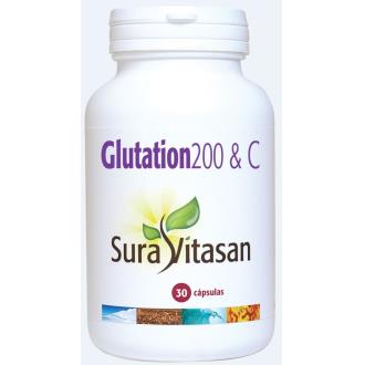 GLUTATION 200 & C 30cap. (SURA VITASAN)