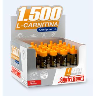 L CARNITINA 1500 FRESA 20amp (NUTRISPORT)