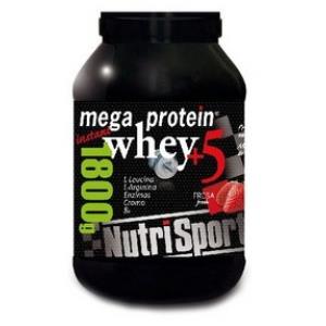 MEGA PROTEIN 5 WHEY fresa 900gr. (NUTRISPORT)