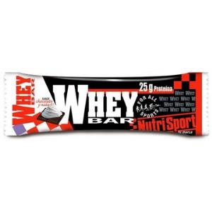 WHEY barritas nata-caramelo 12uds. (NUTRISPORT)