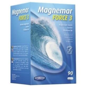 MAGNEMAR FUERZA 3 magnesio 90cap. (ORTHO NAT)
