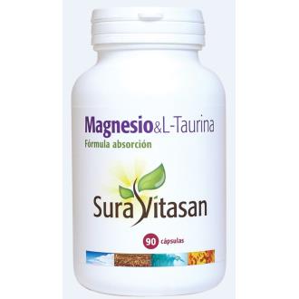 MAGNESIO & L-TAURINA 90cap. (SURA VITASAN)
